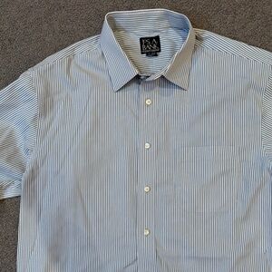 Jos. A. Bank Men's Pinstripe Dress Shirt